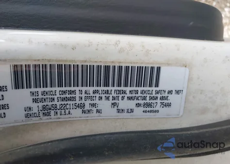 2002 Jeep Grand Cherokee Limited из США, поврежденный, VIN 1J8GW58J22C115460